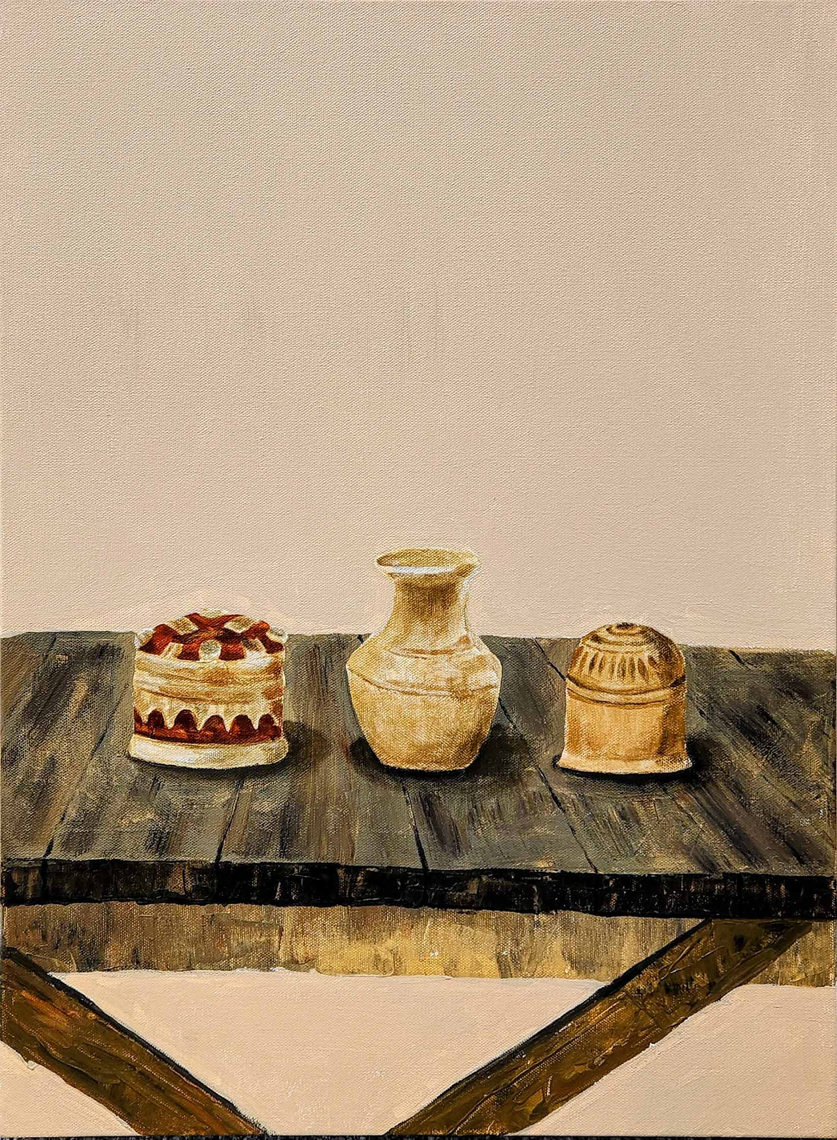 Arcrylic painting on canvas